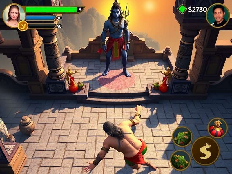 Shiva S Eternal Realm Gameplay Screenshot